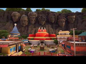 Official Naruto x Fortnite "Hidden Leaf Village Creative Map" 0610-6440-1958