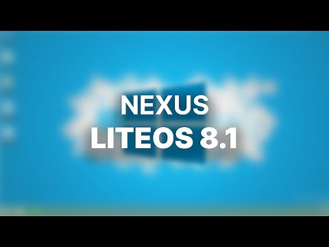 A LIGHTER Version of Windows 8? - LiteOS 8.1