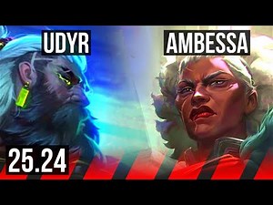 UDYR vs AMBESSA (TOP) | KR Master | 25.24