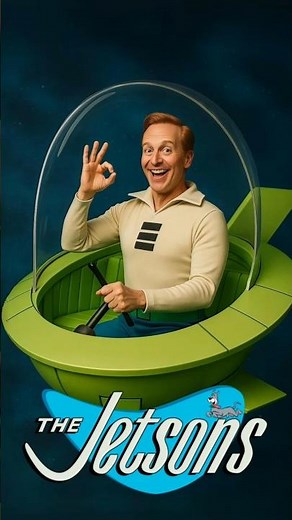 The Jetsons Comes to Life! | The Jetsons Realistic Reimagined #cartoon #real #thejetsons #shorts