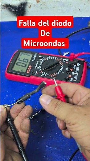 How to check microwave diode Easy test
