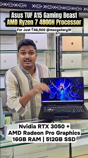 Asus TUF A15 Gaming Laptop Nvidia RTX 3050 Graphics | Gaming Laptop Under Budget | AMD Ryzen 7