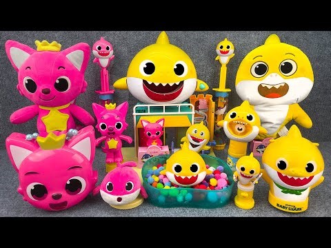 100 Minutes BABY SHARK Collection Unboxing - Satisfying Unboxing (ASMR)