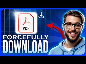 How To Forcefully Download A View Only PDF File On Google Drive (EASY)