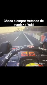 2.2M views · 10K reactions | SIEMPRE TRATANDO DE AYUDAR A TSUNODA Como olvidar cuando Checo Perez iba tan sobrado en Azerbaiyán que hasta quería remolcar a Yuki para que pasara el corte de clasificación, siempre mostró su cariño hacia el. | Adicción Fórmula 1 | Facebook