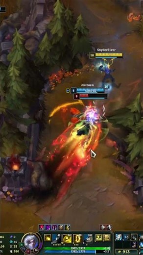 How much damage does a full-build Ezreal Q do? #leagueoflegends #riotgames #twitch #gaming #gameplay