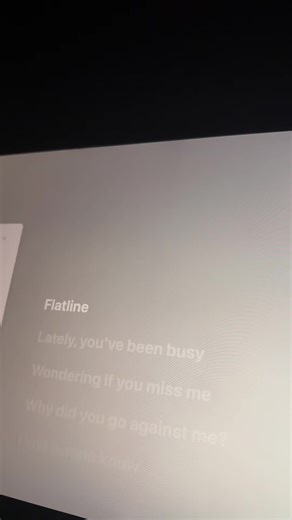 flatline - Justin Bieber || #lyrics #applemusic #fyp #lyricsvideo #justinbieber