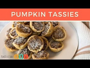 PUMPKIN TASSIES | RECIPE | YumDelectable