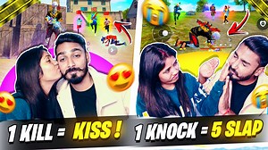 271K views · 15K reactions | 1 Kill = 1Kiss  Vs 1 Knowk = 5 Slap  Challenge | Last Zone 40 Player Alive -GARENA FREE FIRE MAX | BLACK FLAG ARMY | Facebook
