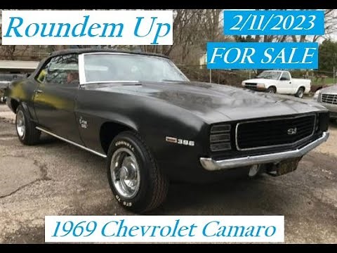 FOR SALE 1969 Chevrolet Camaro