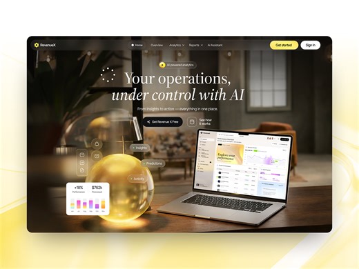 UI-UX for AI SaaS/Analytics Platforms