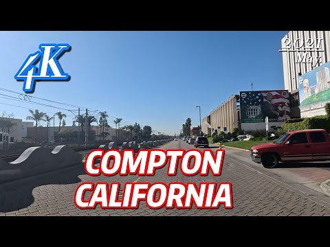 4K- Drive Through the Heart of Compton California