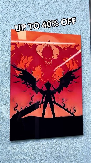 Black Clover Asta iMetalPoster Showcase | Anime Wall Art