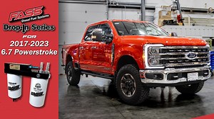 8.3K views · 1.6K reactions | The Drop-In Series Fuel System for 2017-2023 Ford F-250/F-350/F-450s is HERE! Engineered to be installed in your driveway, this system eliminates over 99% of the water from diesel fuel, along with air/vapor, and debris down to 2 Microns absolute. Drop-In Series Fuel System can 3x the life of injection components, optimize fuel efficiency, restore power, sharpen throttle response, and more! | FASS Fuel Systems | Facebook