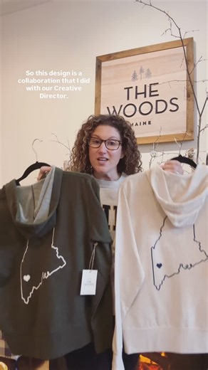 ✨ RESTOCKED ✨The Heart of Maine Zip Hoodie in oatmeal and heather olive color. The perfect layering essential. Crafted from soft French terry, this lightweight zip-up is more than just cozy—it’s a wearable tribute to the Pine Tree State. Featuring a minimalist Maine outline and a heart over our hometown of Norway, it’s perfect for cool mornings, scenic hikes, coastal escapes, and sharing your love for Maine year-round. ✨ Available now—only at The Woods Maine® Shop 📍 400 Main Street, Norway, ME 