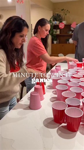 These Minute to Win It Games are perfect for keeping kids and families entertained during your Valentine's celebration ✨💖 Valentine's party games that guarantee non-stop laughter with simple, fun challenges that create the best memories! | Homemade Heather