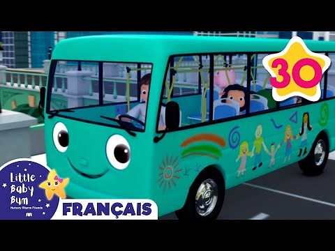 Les Roues de l'Autobus - Partie 10 - Comptines et Chansons pour Bébés | Little Baby Bum en Français