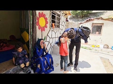 The lost bride: the groom after a hard day and restless crying