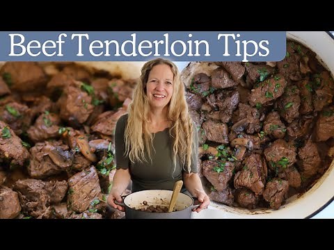 Beef Tenderloin Steak Tips for Date Night | Valentine's Dinner at Home