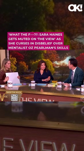 53K views · 57 reactions | A jaw-dropping mentalist moment on The View pushed Sara Haines to drop an expletive that had producers hitting the mute button fast. Link in bio for details! (: YOUTUBE) https://okmagazine.com/p/sara-haines-muted-the-view-curses-mentalist-oz-pearlman-skills-watch/ | OK! Magazine | Facebook