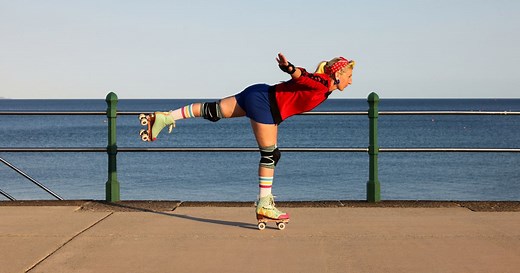 Roller-skating is changing lives in a Cornish town