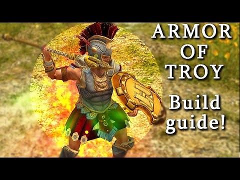 Titan Quest ETERNAL EMBERS: "ARMOR OF TROY" Full EPIC Set build guide!