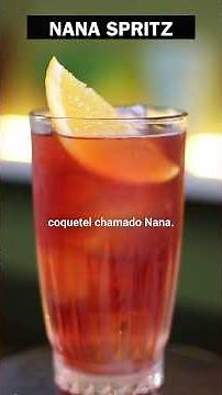 Recipe with CAMPARI AND APEROL #cocktails #drink #campari #aperol NANA SPRITZ 🍹