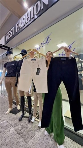The biggest supplier of men's twill pants and shorts in size 44! 😍 (62)98565-3831