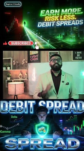 “Debit Spread Explained in 60 Seconds — Trade Smart, Risk Less!”
