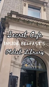 Discover Belfast's Hidden Café at Linen Hall Library