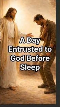 Entrusting My Day to God Before Sleep