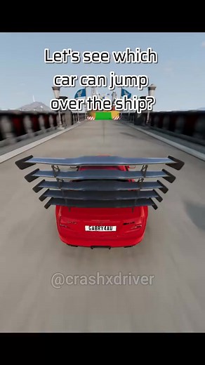 3.7K views | Let's see which car can jump over the ship - #beamng #beamngdrive #gaming #beamngjump #crash #c | Jane Olivia | Facebook