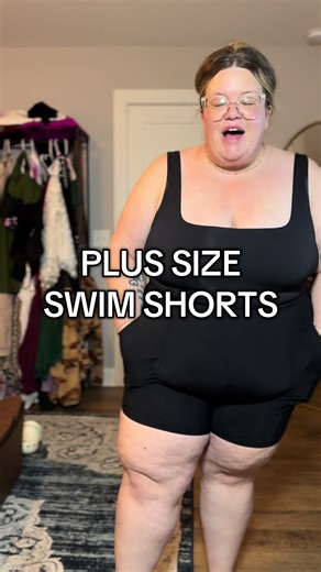 Plus Size Swim Shorts Available Up to Size 3X