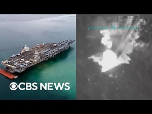 Pentagon sending world's largest aircraft carrier to Latin America as boat strikes continue