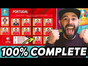 100% COMPLETE! Panini EURO 2020 ONLINE Sticker Album!!! VIRTUAL