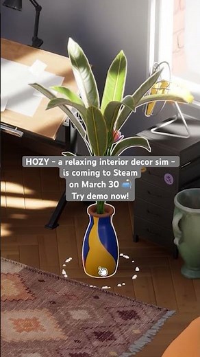 Hozy is coming to Steam on March 30. Try the playtest now!🛋️