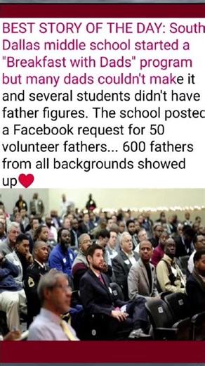 😱♥️This School Started a Breakfast With Dads Program🤯#shorts #usa #uk