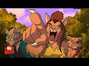 Scooby-Doo: Return to Zombie Island (2019) - They're Cat...People?! Scene | Movieclips