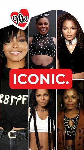 From Rhythm Nation to now - Janet Jackson's fashion evolution #iconicstyle #90s #janetjackson