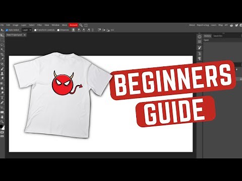 How to Use Photopea for Clothing Brand (Step-by-Step)
