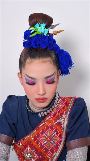 แต่งหน้าเชียร์ริทเด้อ sbac Theme ผาแดงนางไอ่ ผม@cheerleaderby_s งานจากคุณเอสด้วยคร่า ##ชะนีน้อยเมคอัพ##ขบวนพาเหรด##ขบวนกีฬาสี##เชียร์ลีดเดอร์##sbac