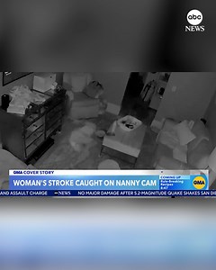 "A stroke was the last thing I ever expected." A healthy, 38-year-old woman's stroke was caught on a home nanny camera as she used Siri to call 911, potentially saving her own life. Read more: https://abcnews.visitlink.me/qhYAsQ | ABC News