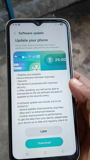 Galaxy A14 5G new software update | Dec 2025 security #shorts