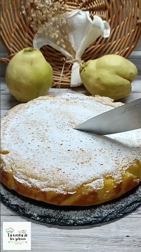 RECETA DE TARTA DE MEMBRILLO 😋si la pruebas te va ENCANTAR, la mejor receta con membrillo