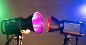 Aputure's Amaran 150c and 300c Lights are Built for Filmmakers
