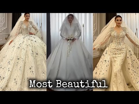 Most Elegant Simple Wedding Dresses 2025 | Timeless Bridal Gowns Every Bride Dreams Of