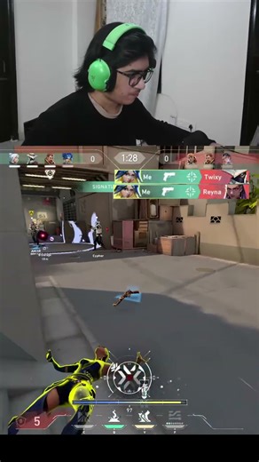 Fearless Neon Entry 💀- Valorant Shorts Edits Clips #valorant