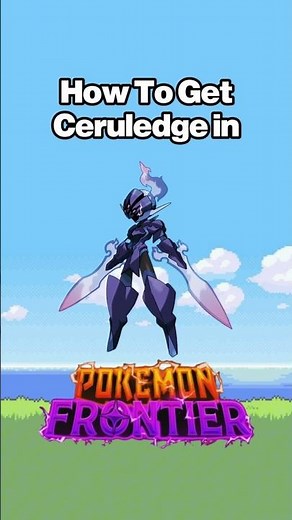 How To Get CERULEDGE in Pokémon Brick Bronze Frontier! #roblox #pokemonbrickbronze