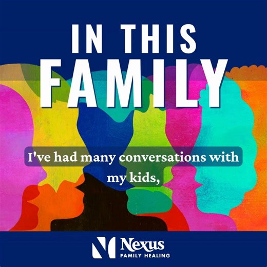 Introducing “In This Family,” a brand-new podcast about the power of family, resilience, and truth-telling. “In This Family” is launching this Wednesday, October 1 and is hosted by Dr. Michelle K. Murray, Nexus Family Healing President and CEO and Licensed Marriage and Family Therapist. Each week, you’ll hear from comedians, authors, doctors, and everyday families as they share real stories about how mental health has shaped their lives. Check out the trailer and follow us for updates on new epi