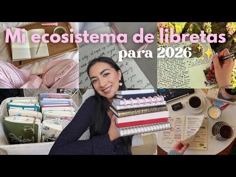 Mi ecosistema de libretas 2026✨
